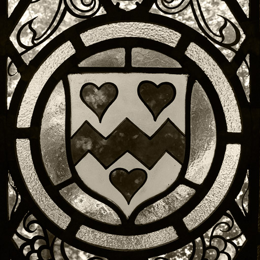 Newman Crest Stained Glass