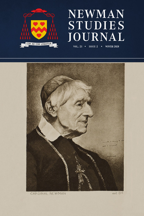 Newman Studies Journal Volume 21 Issue 2 Winter 2024