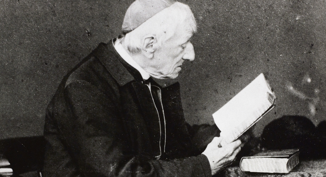 St. John Henry Newman Reading at his Desk